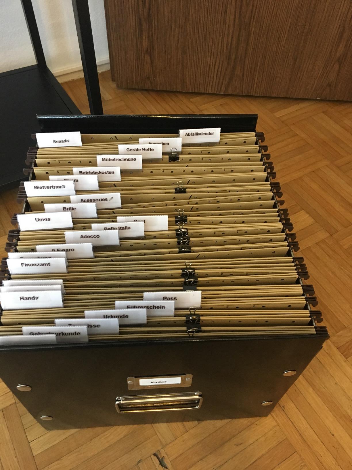 Gute Mappen fürs Büro