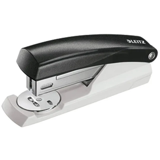leitz-nexxt-b-rotacker-aus-metall-schwarz-25-blatt-oberlademechanik-inkl-200-kla image 1