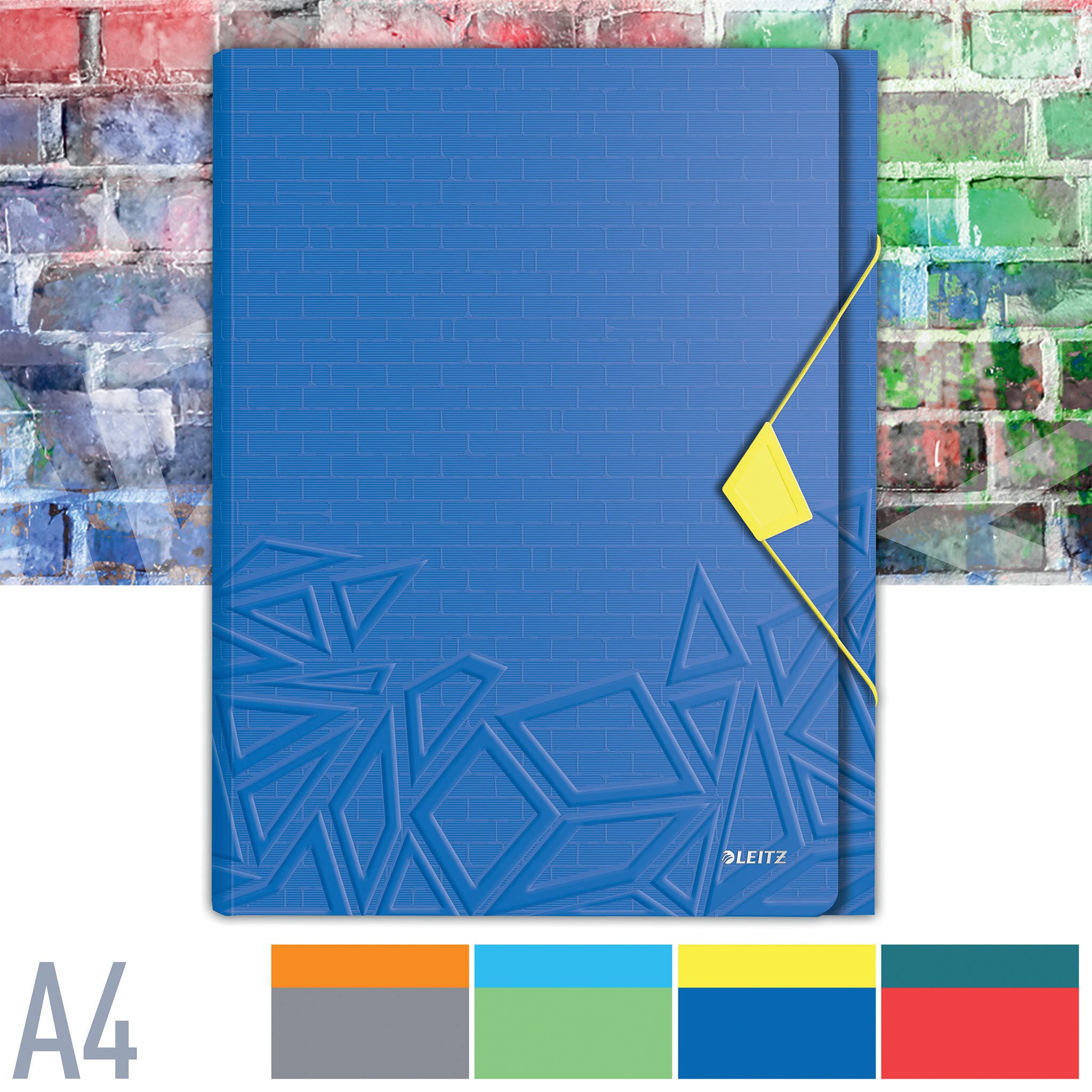 leitz-urban-chic-projektmappe-a4-5-f-cher-f-r-250-blatt-blau-39970032 image 6