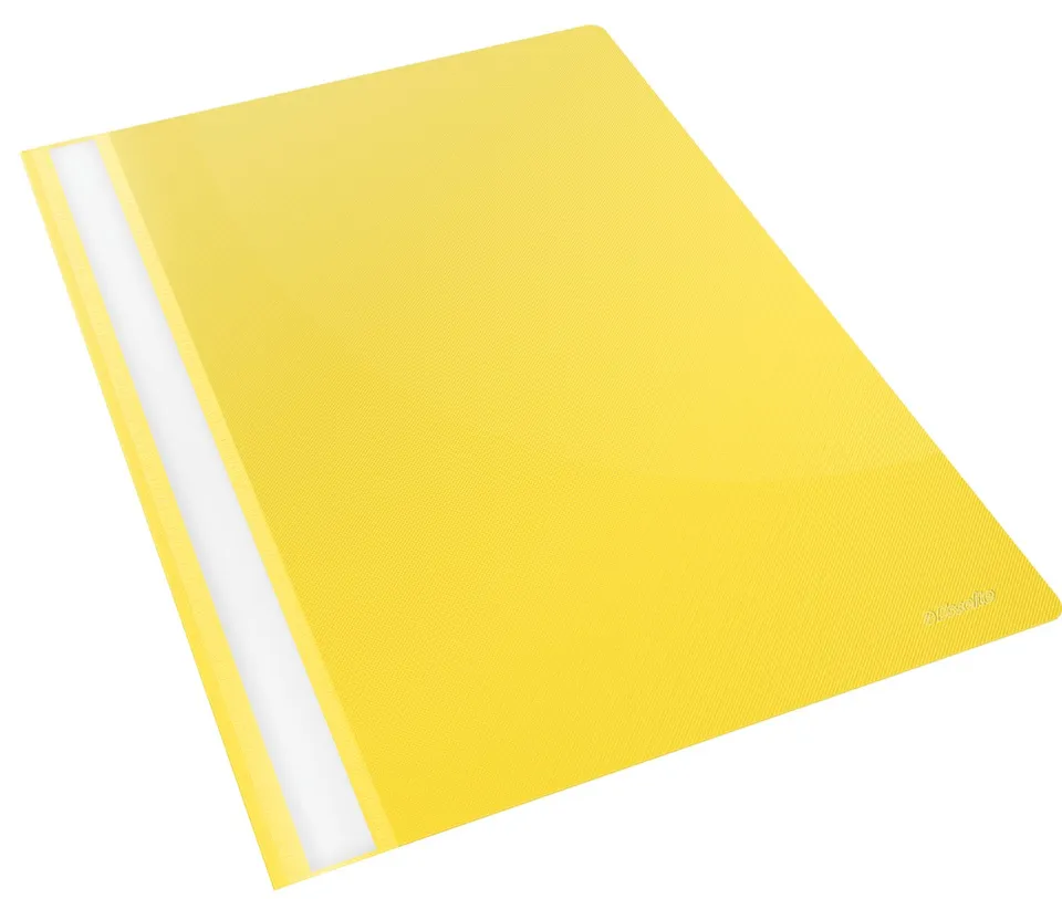 esselte-vivida-schnellhefter-polypropylen-a4-gelb-160-blatt image 1