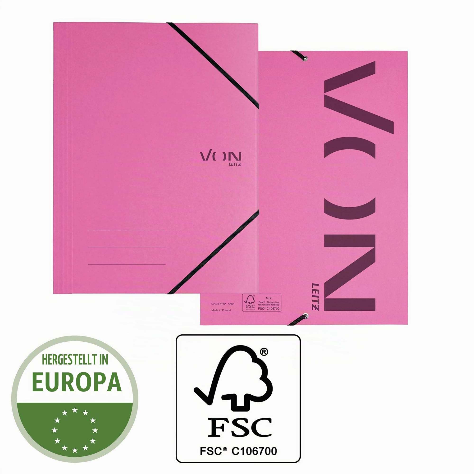von-leitz-5er-pack-eckspannermappe-a4-recycling-karton-fuchsia image 3