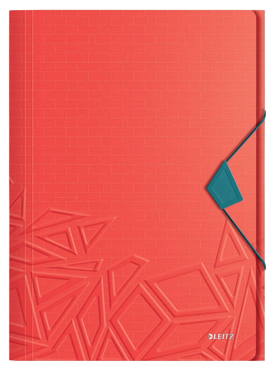 leitz-urban-chic-eckspannermappe-a4-f-r-150-blatt-kunststoff-rot-46490020 image 1