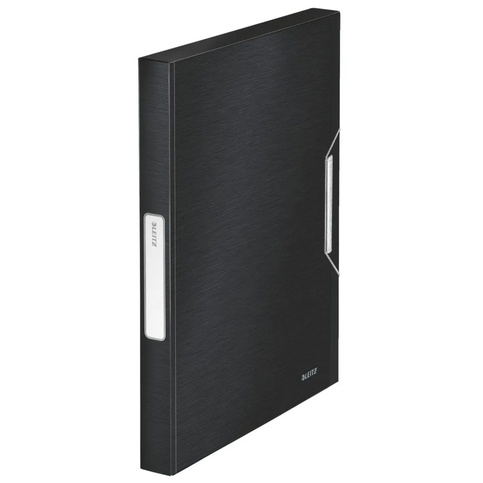 leitz-style-ablagebox-a4-pp-30-mm-satinschwarz-39560094 image 1