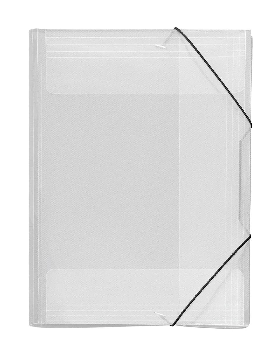 veloflex-sammelmappe-crystal-din-a3-transparent-streifenoptik image 1