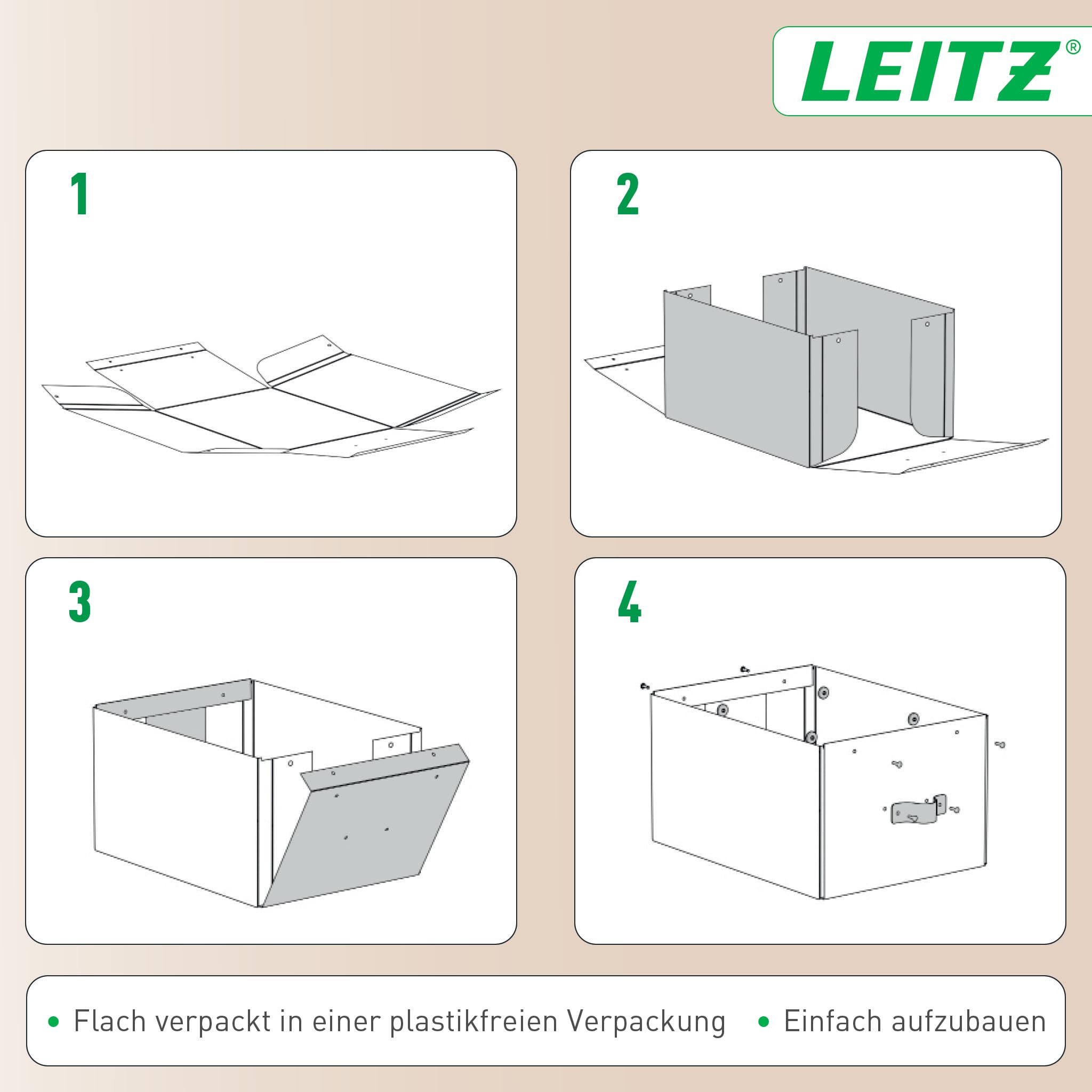 leitz-puro-aufbewahrungsbox-medium-mit-deckel-17-l-2er-set-in-gr-n-26-x-35-x-20- image 7
