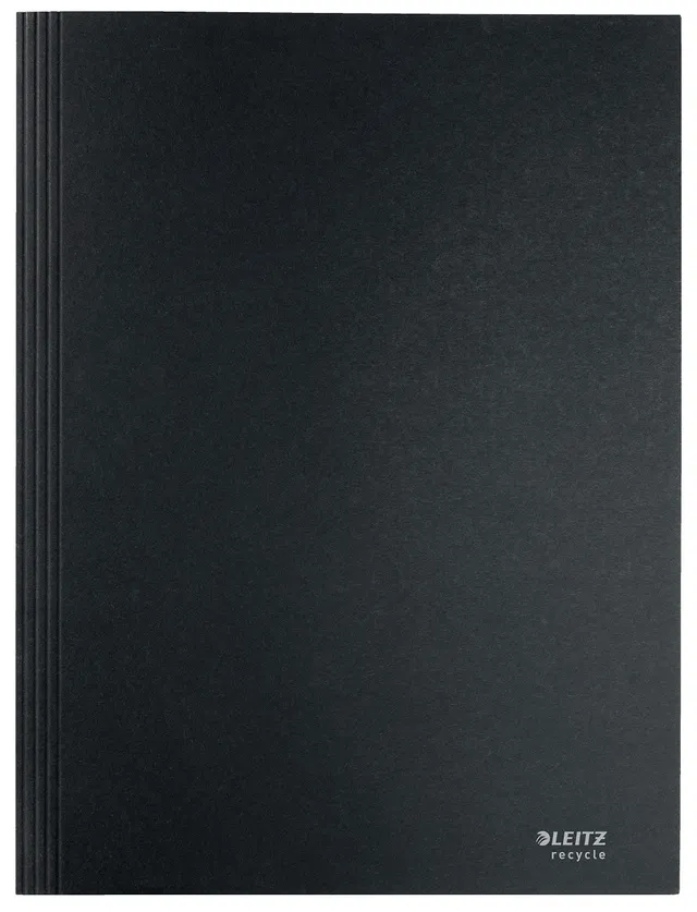 leitz-recycle-schnellhefter-a4-karton-250-blatt-schwarz-39040095 image 1