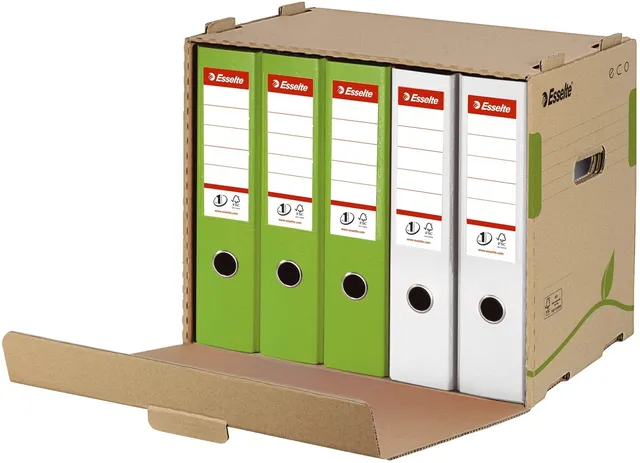 esselte-eco-archiv-container-f-r-5-a4-ordner-naturbraun-623920 image 1