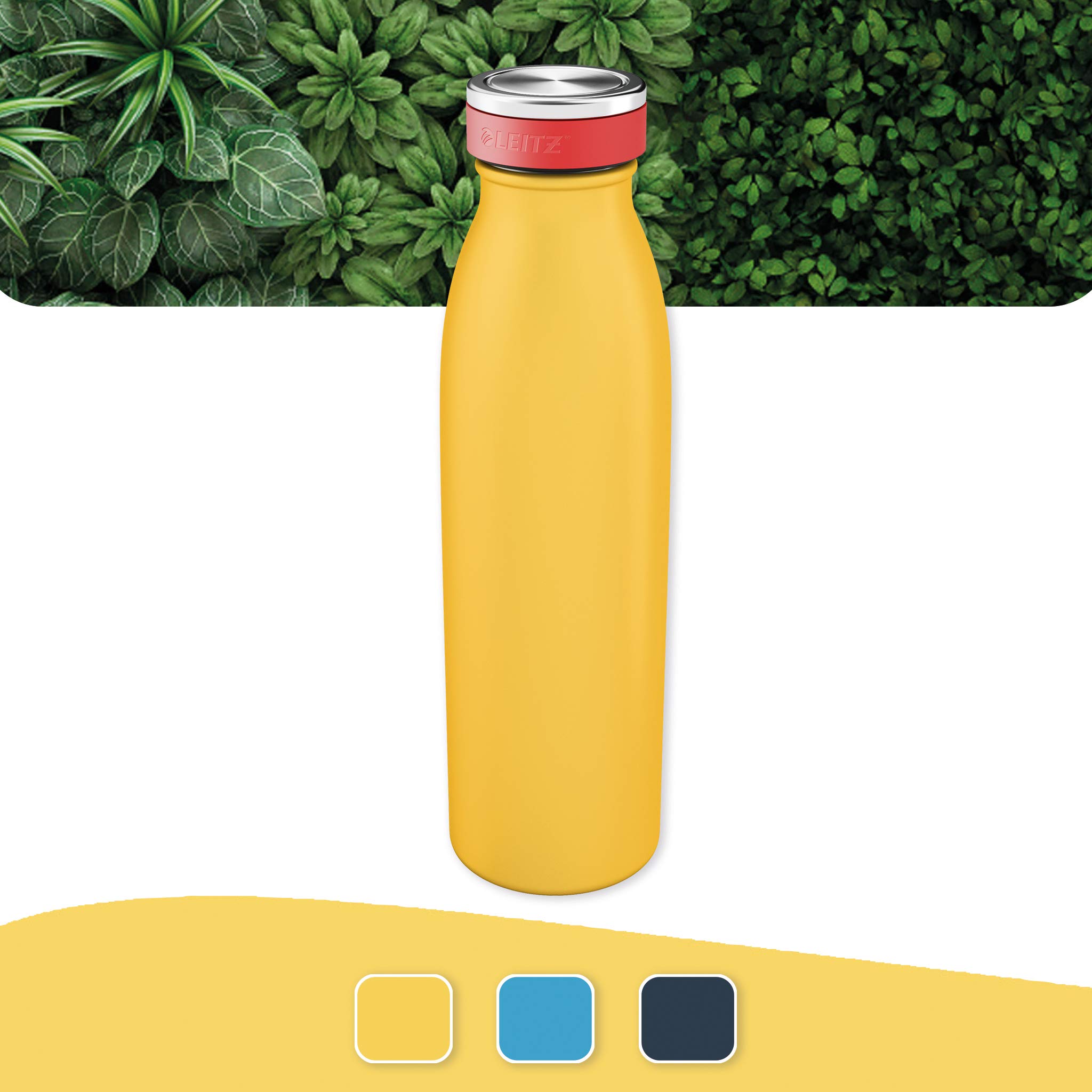 leitz-cosy-trinkflasche-edelstahl-500-ml-warmes-gelb-90160019 image 2