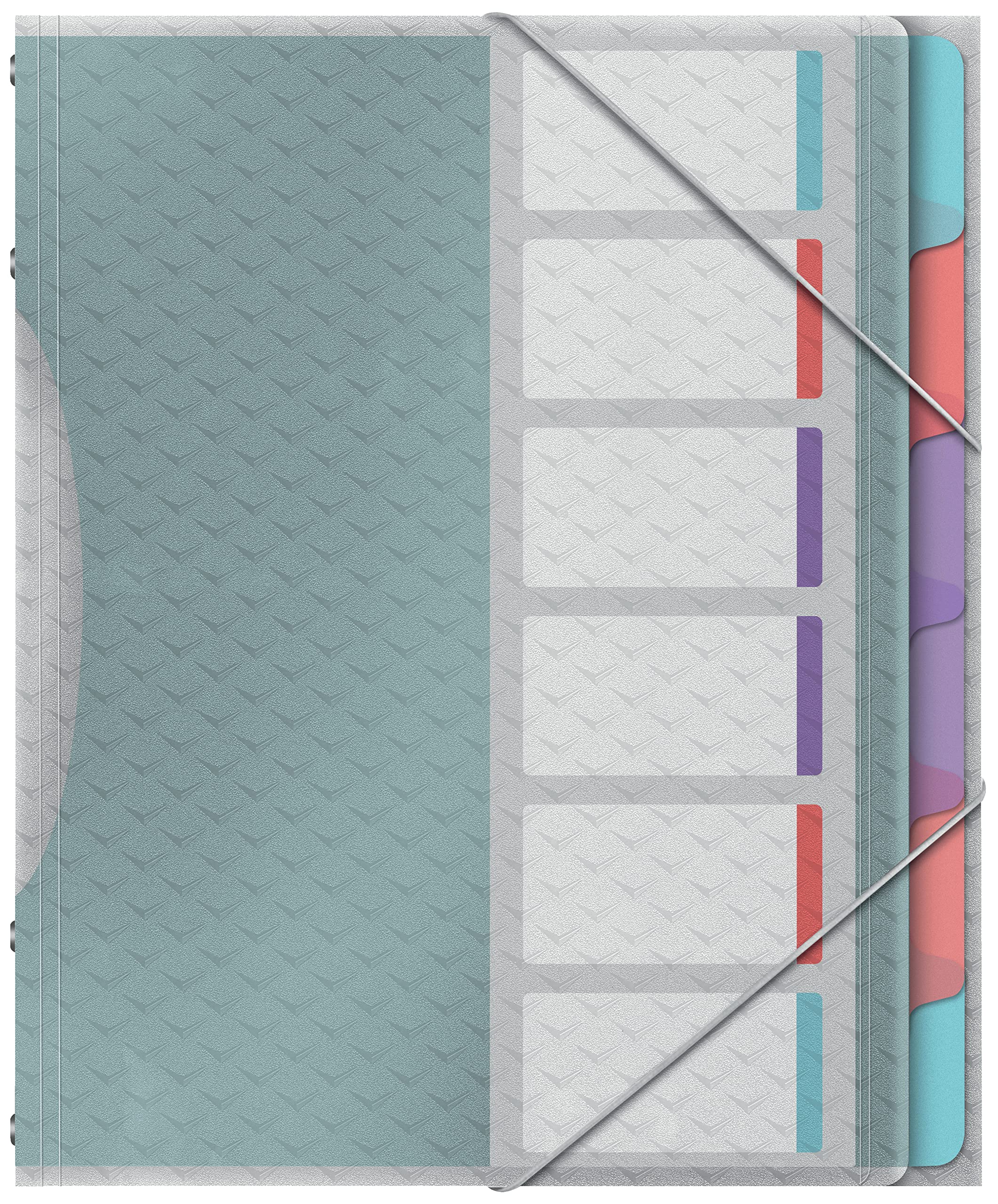 esselte-colour-breeze-projektordner-a4-mehrfarbig-6-taben-626255 image 1