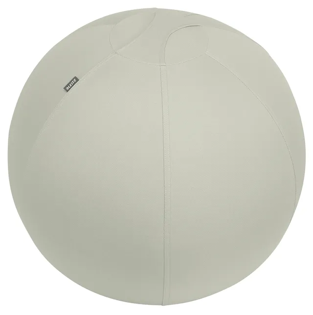 leitz-ergo-active-sitzball-65-cm-65420085-hellgrau-mit-bezug-und-pumpe image 1