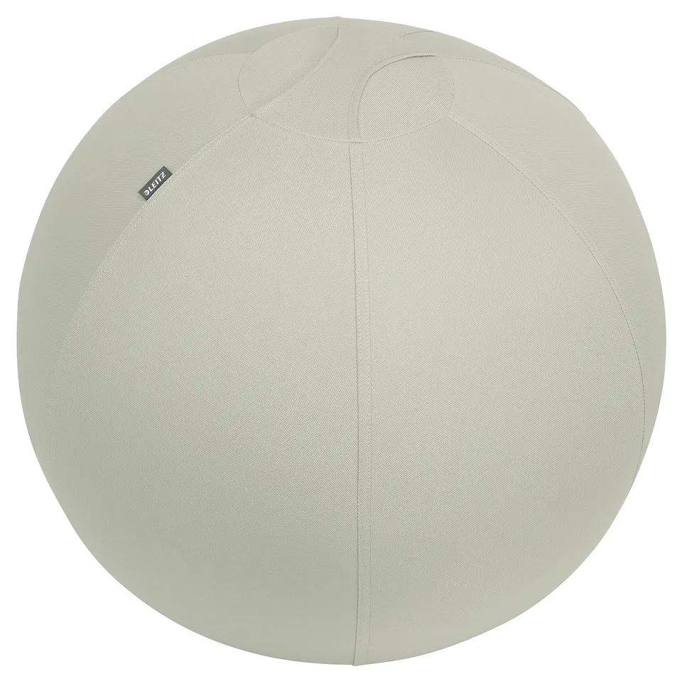 leitz-ergo-active-sitzball-65-cm-65420085-hellgrau-mit-bezug-und-pumpe image 1