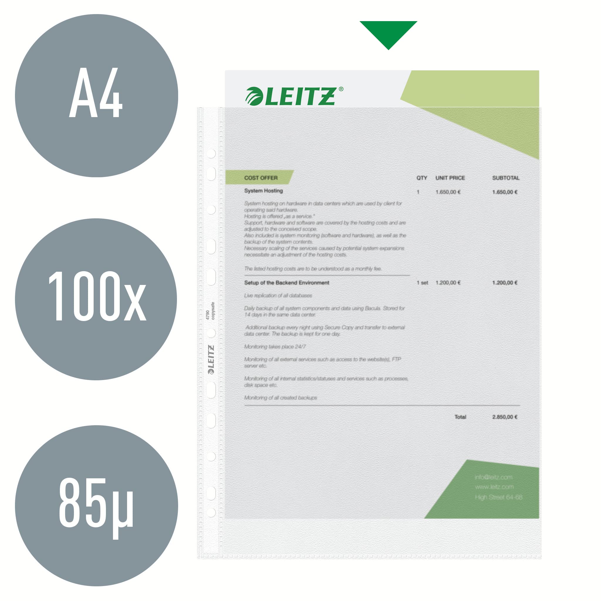 leitz-standard-prospekth-llen-a4-100-st-ck-glatt-47900000 image 2