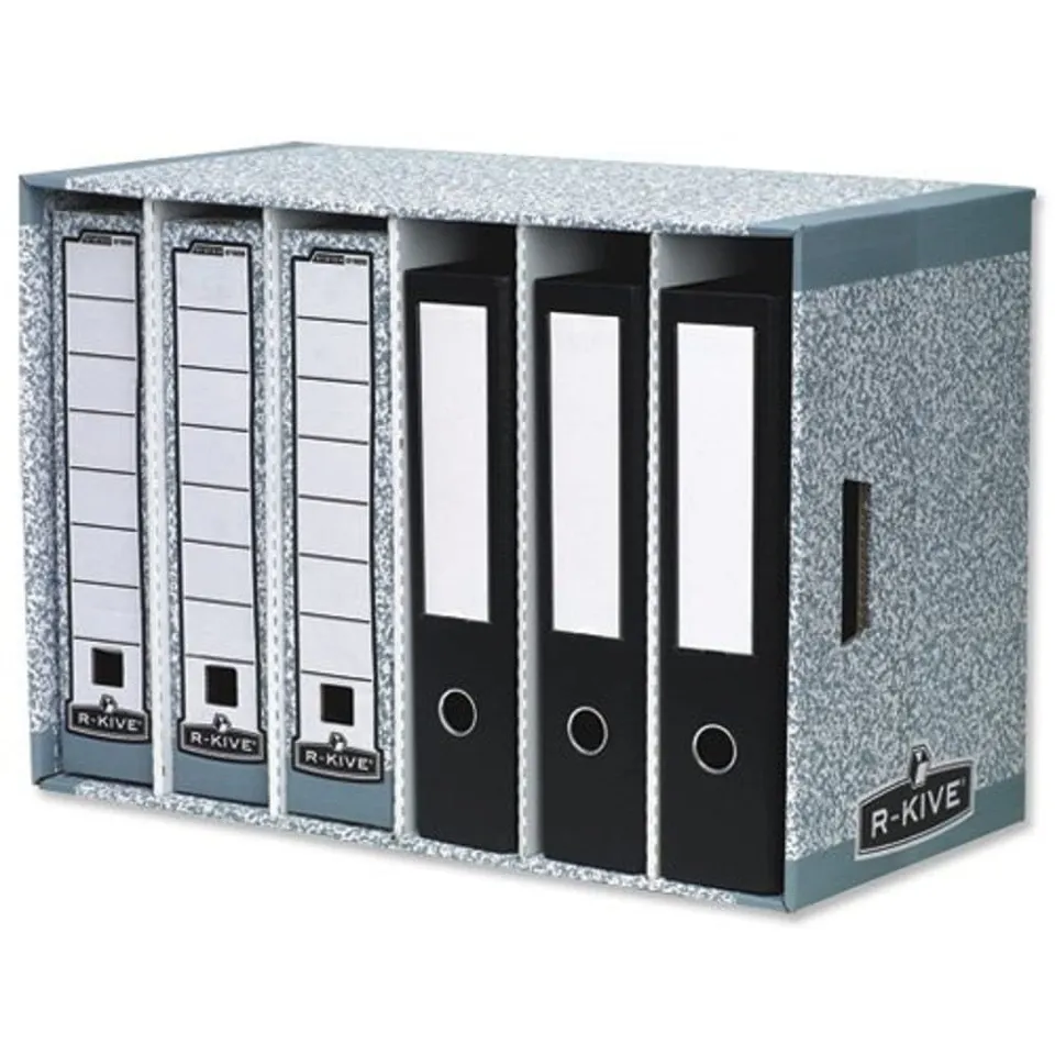 bankers-box-system-ordnerarchiv-6-f-cher-grau image 1
