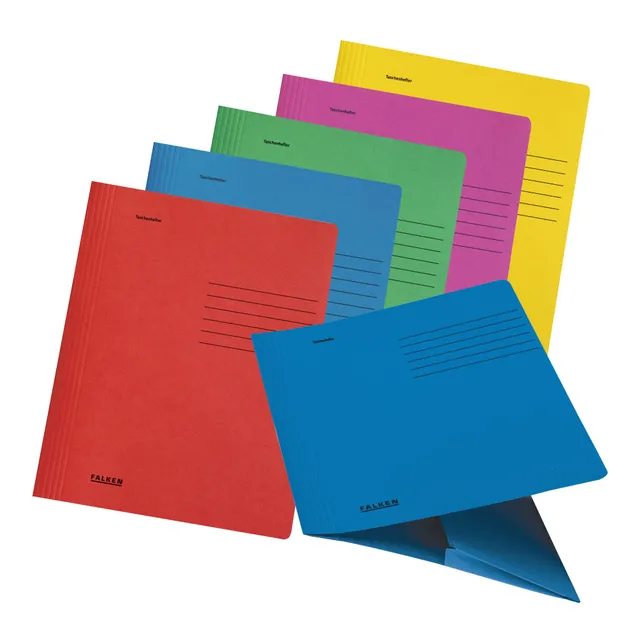 falken-taschenhefter-intensiv-din-a4-sortiert-10er-pack image 1