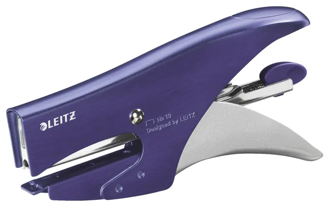 leitz-heftzange-metall-style-15-blatt-titan-blau-55640069 image 1