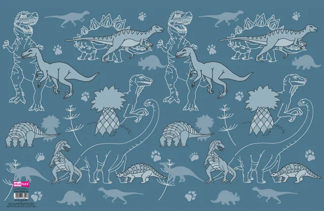 veloflex-dinos-schreibunterlage-39x60-cm-karton image 1