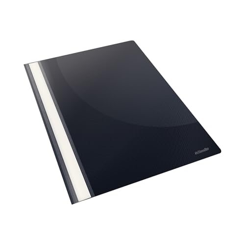 esselte-standard-schnellhefter-a4-schwarz-25-st-ck-mit-deckblatt image 2