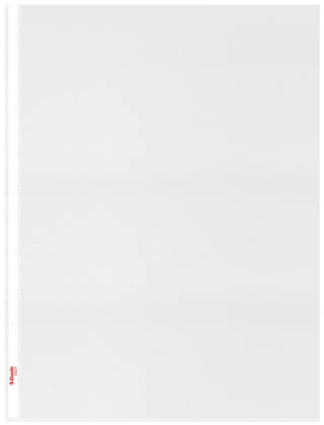 esselte-standard-plus-prospekth-llen-a3-50-st-ck-85-micron-glatt-transparent image 1