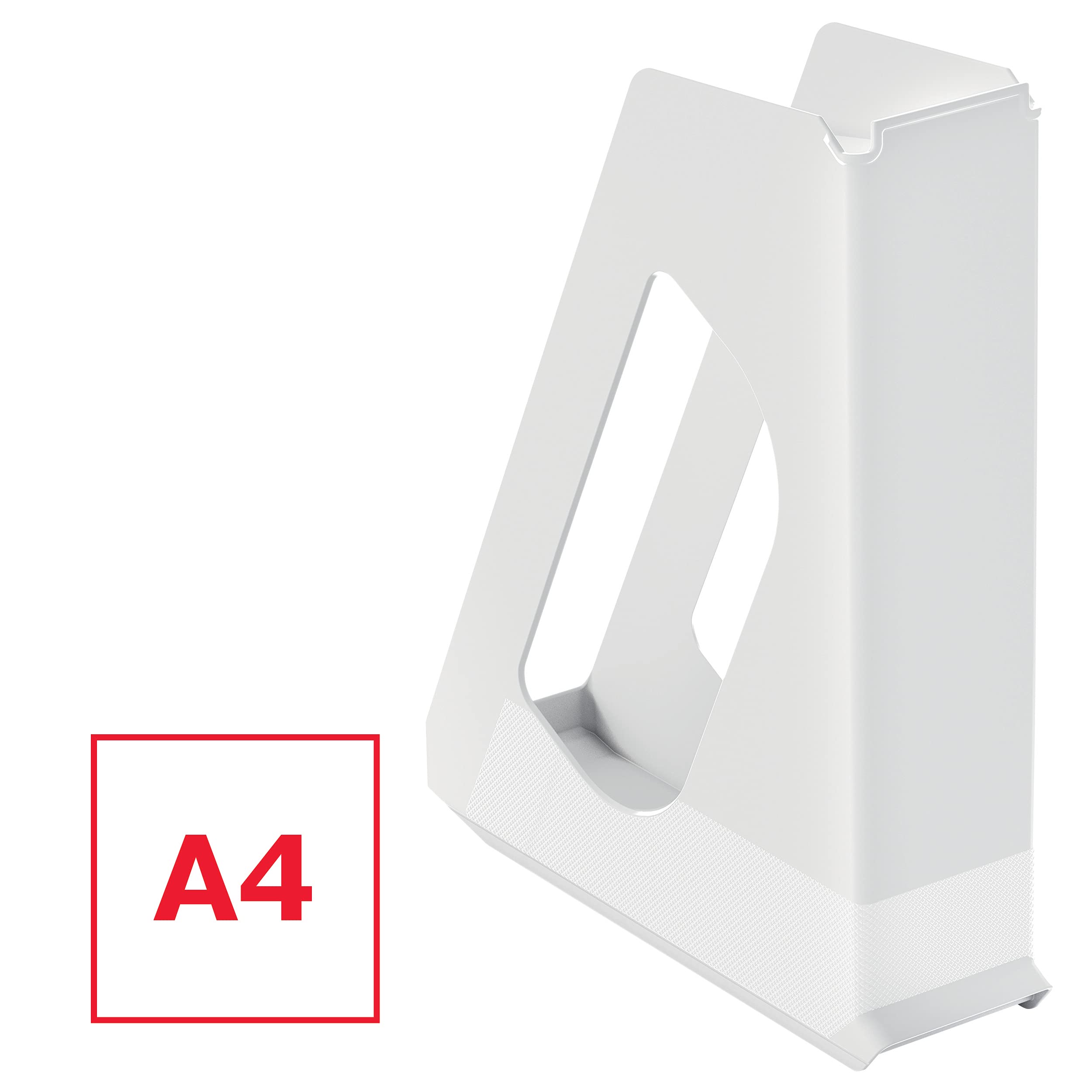 esselte-vivida-stehsammler-a4-stabiler-kunststoff-wei-628215 image 2