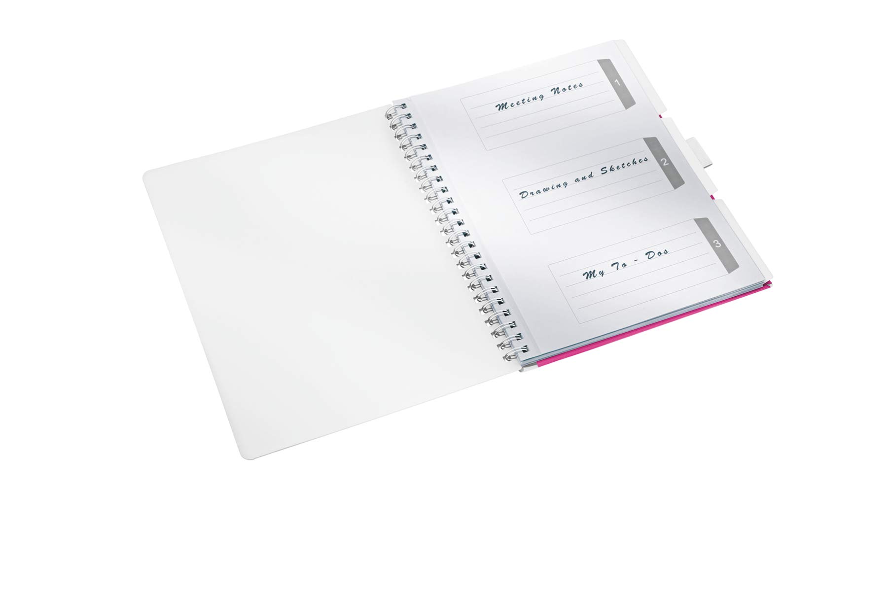 leitz-wow-be-mobile-kollegblock-a4-liniert-pink-metallic-46440023 image 6