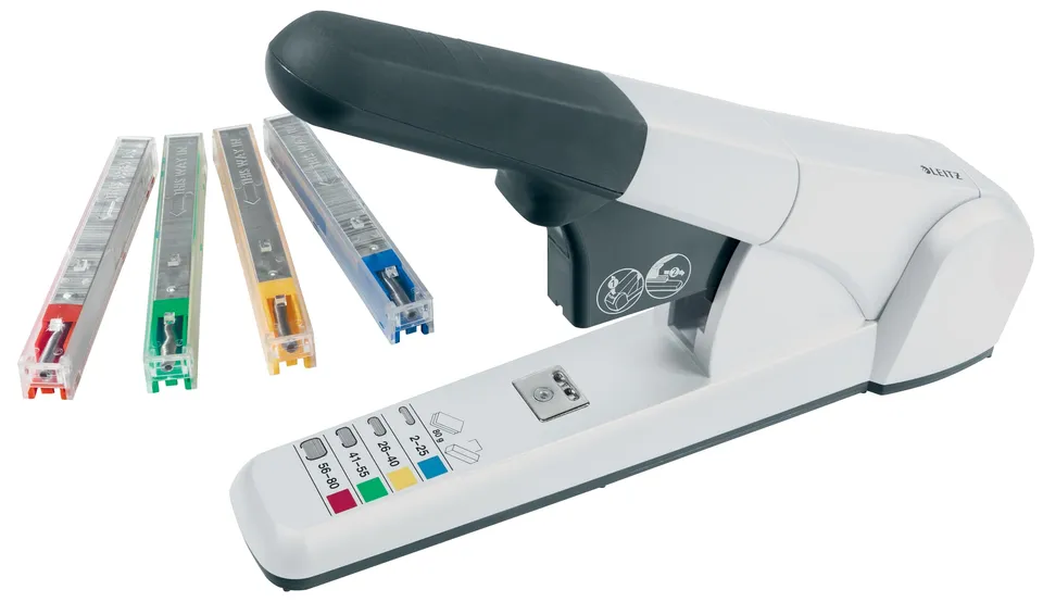 leitz-nexxt-block-heftger-t-f-r-80-blatt-wei-metall-55510084 image 1