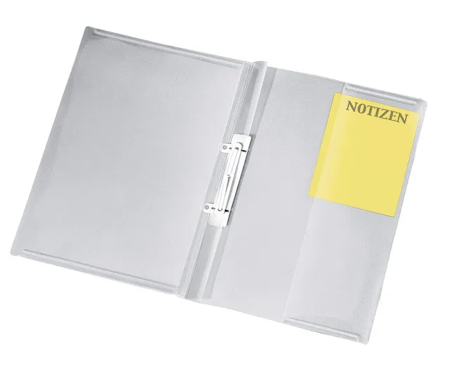veloflex-angebotshefter-crystal-din-a4-pp-transparent-f-r-ca-30-blatt image 1