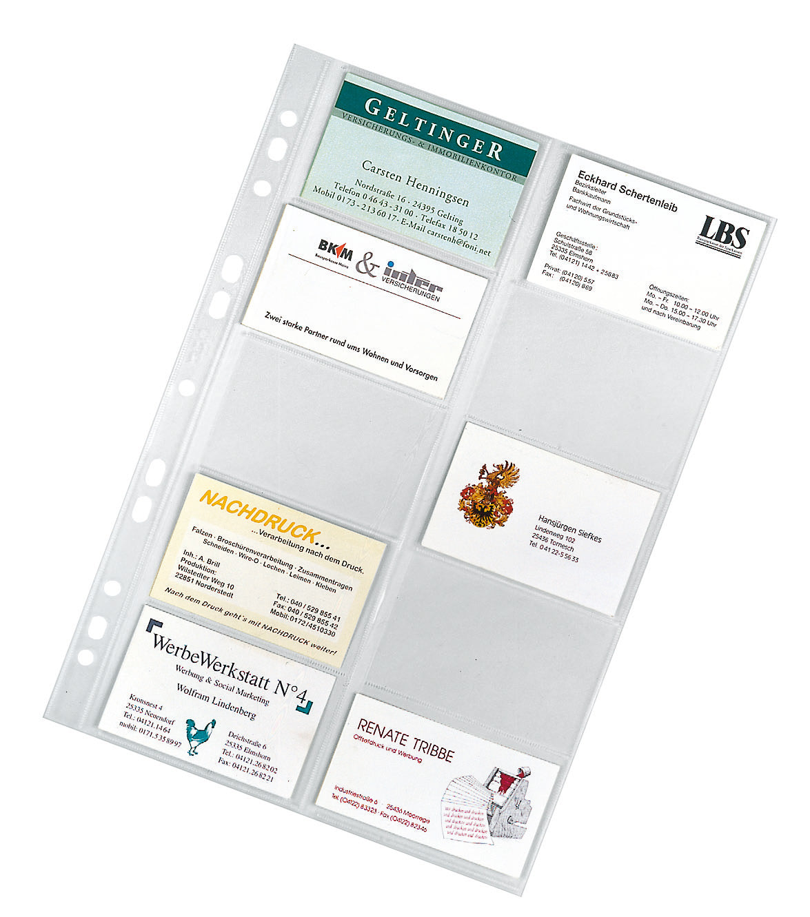 veloflex-visitenkartenh-llen-din-a4-pp-100-my-20-karten-10er-pack-glasklar image 1