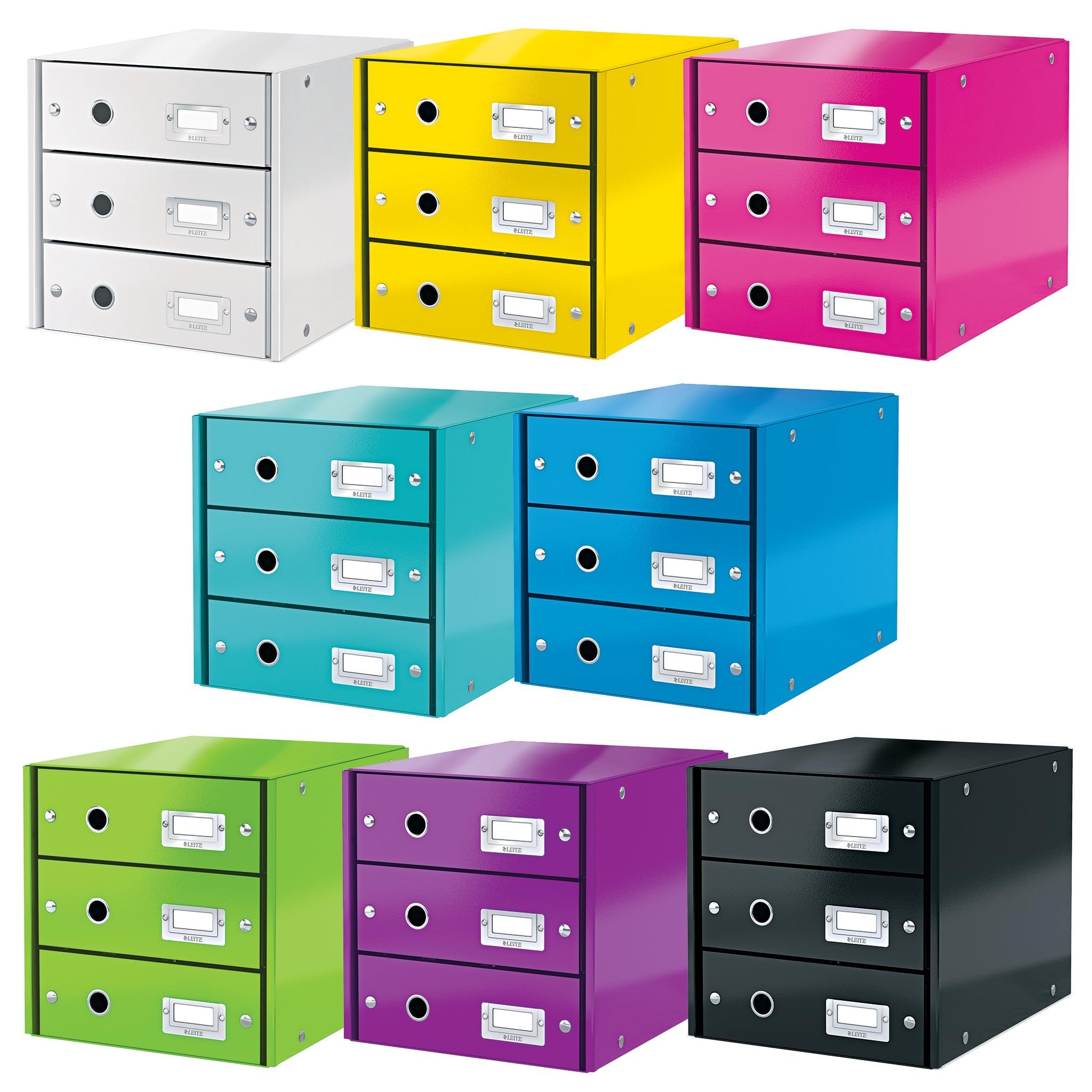 leitz-click-store-schubladenbox-a4-lila-3-schubladen-60480062 image 4