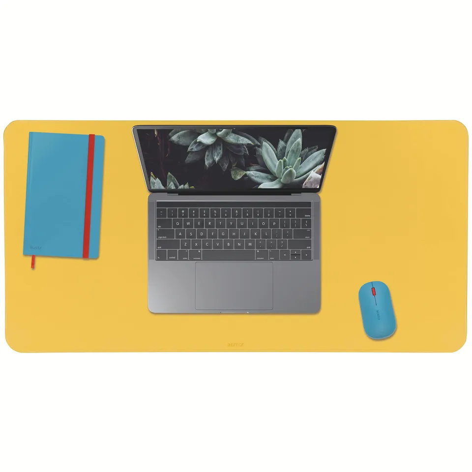 leitz-schreibtischunterlage-cosy-80-x-40-cm-gelb image 1