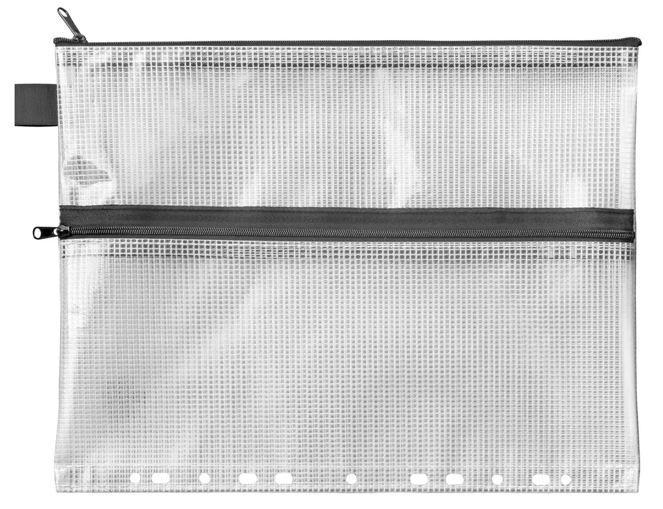 veloflex-rei-verschlusstasche-din-a4-eva-gewebeverst-rkt-pvc-frei-transparent image 1