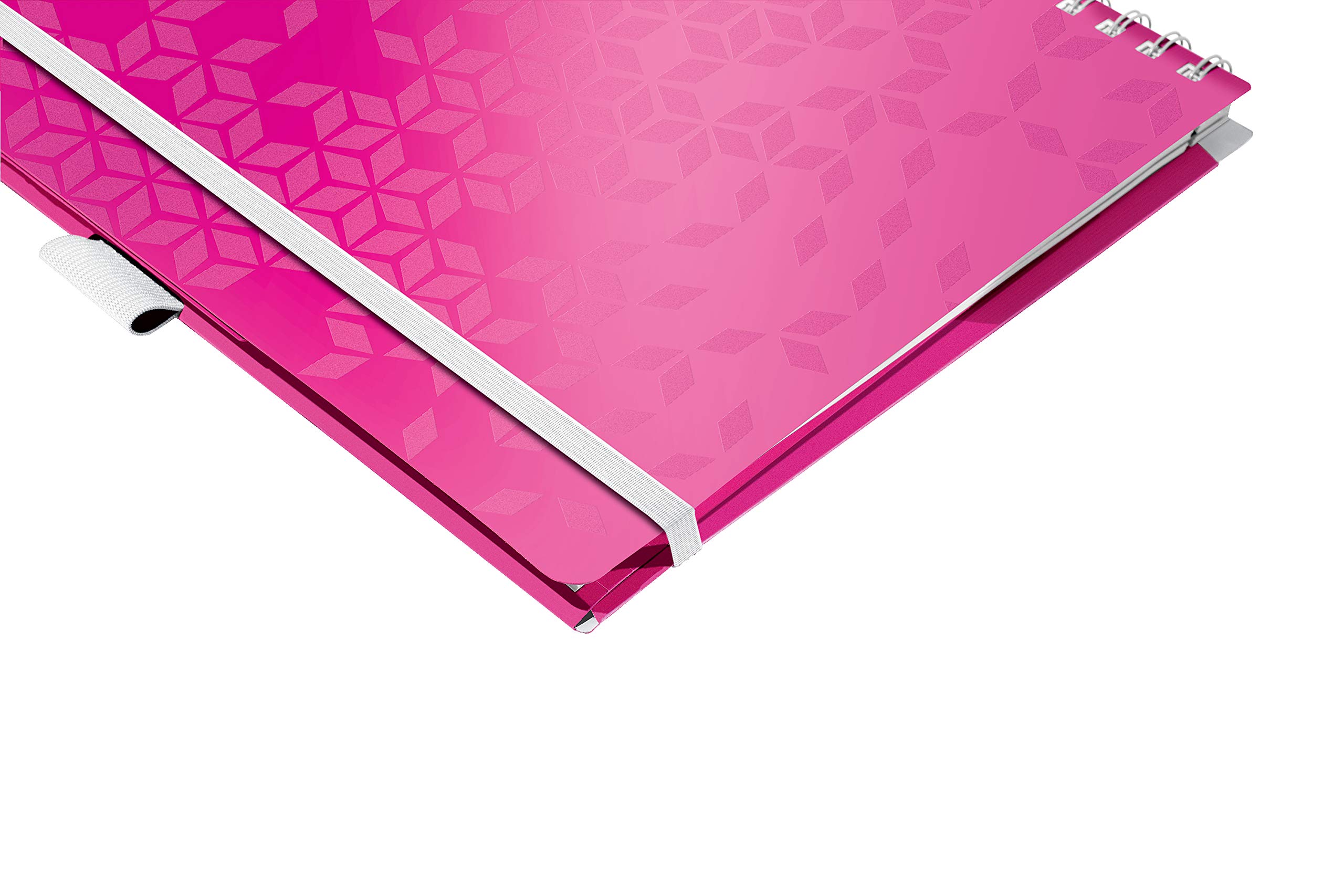 leitz-wow-be-mobile-kollegblock-a4-liniert-pink-metallic-46440023 image 5