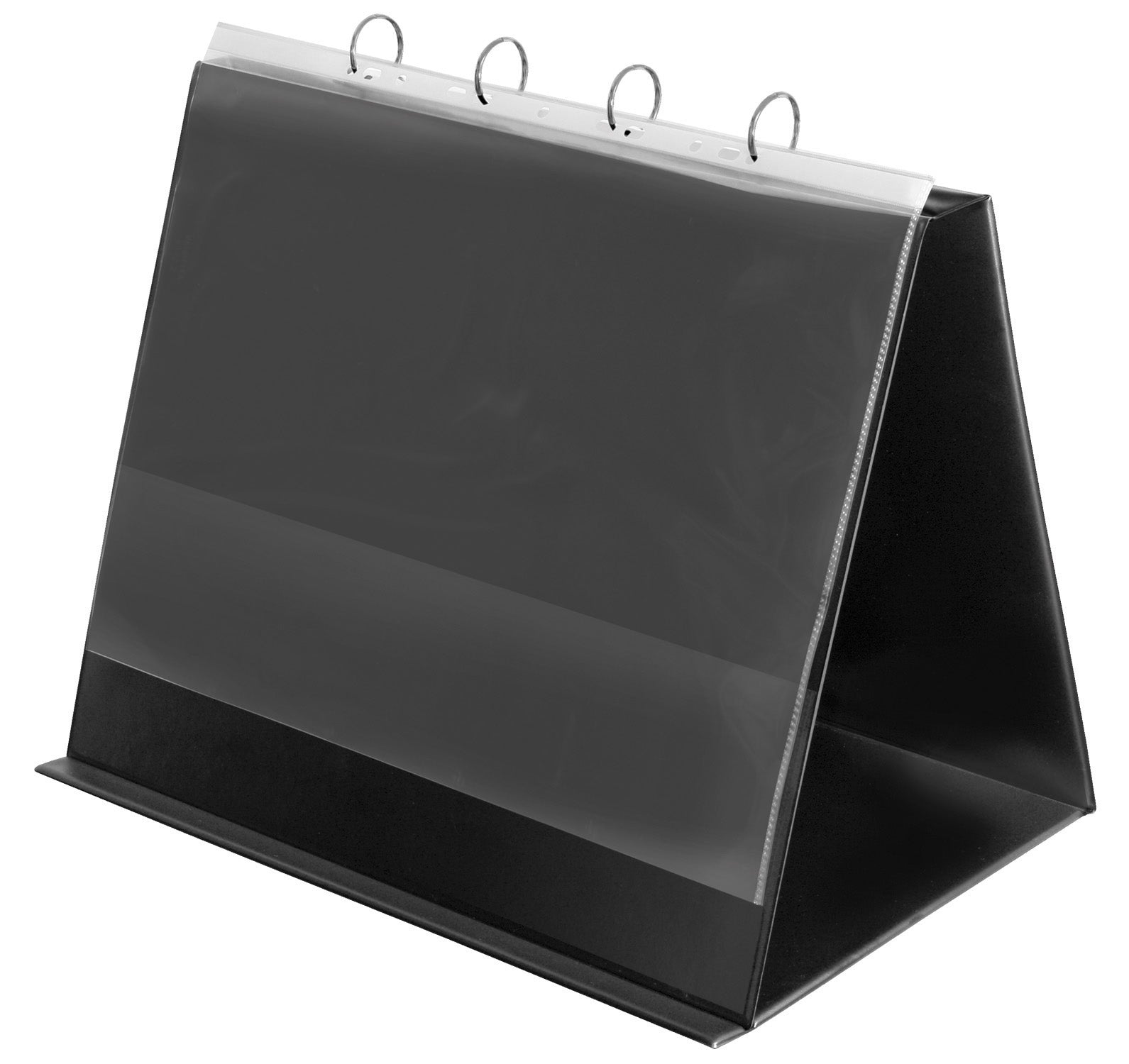 veloflex-exquisit-tisch-flip-chart-din-a3-quer-schwarz-30-mm image 1