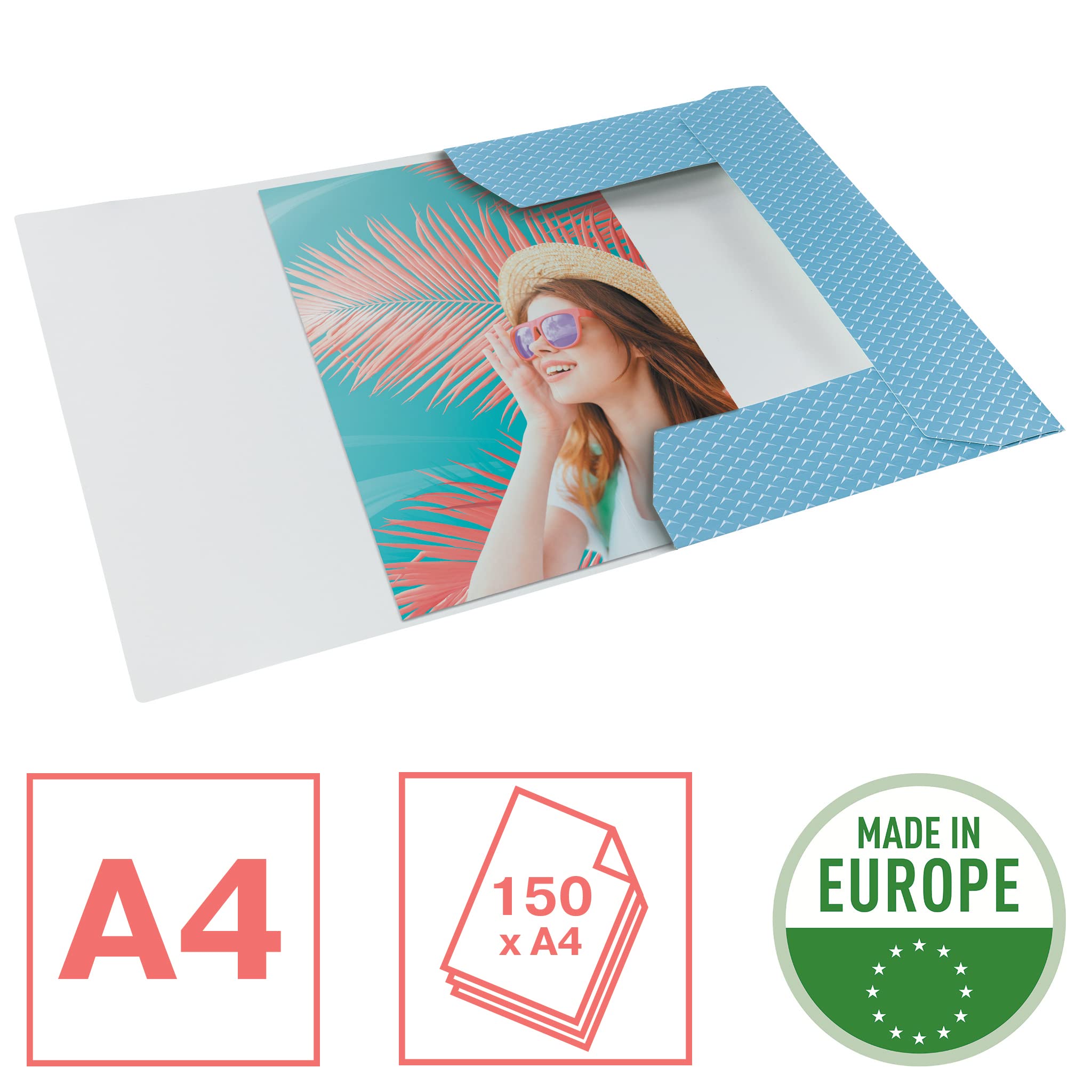 esselte-colour-breeze-a4-eckspannermappe-mit-3-f-chern-blau image 2
