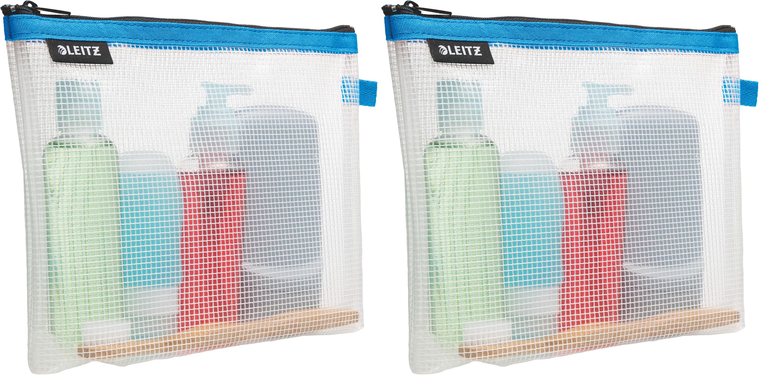 leitz-wow-traveller-zip-beutel-4er-set-transparent-40160099 image 7