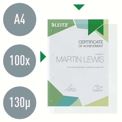 leitz-4784-prospekth-llen-a4-genarbt-0-13-mm-oberteil-mitgelocht image 8