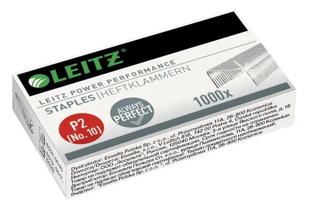 leitz-power-performance-heftklammern-p2-nr-10-verzinkt-1000-st-ck image 1