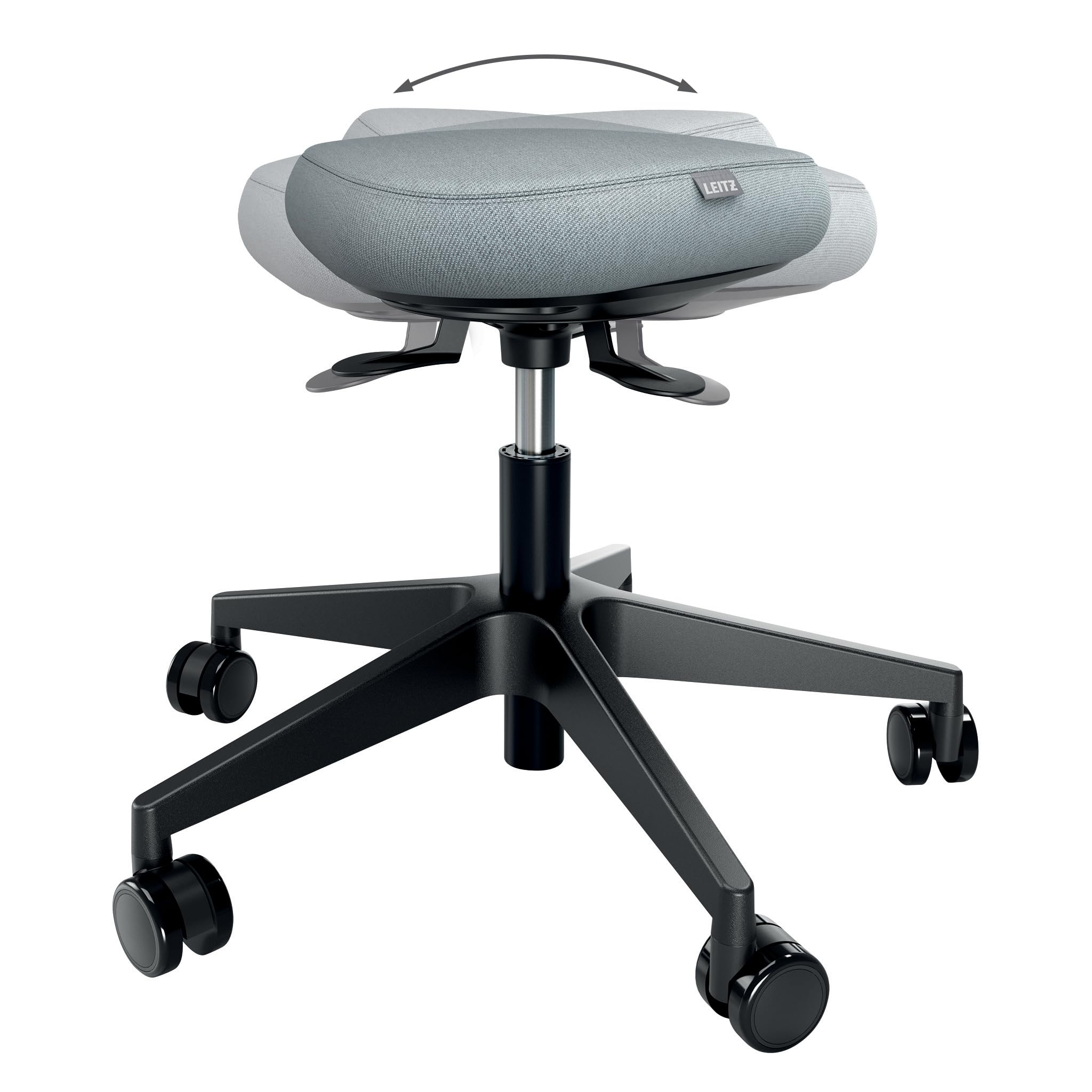 leitz-ergo-active-sitzhocker-h-henverstellbar-47-60-cm-schwarz-65770095 image 1