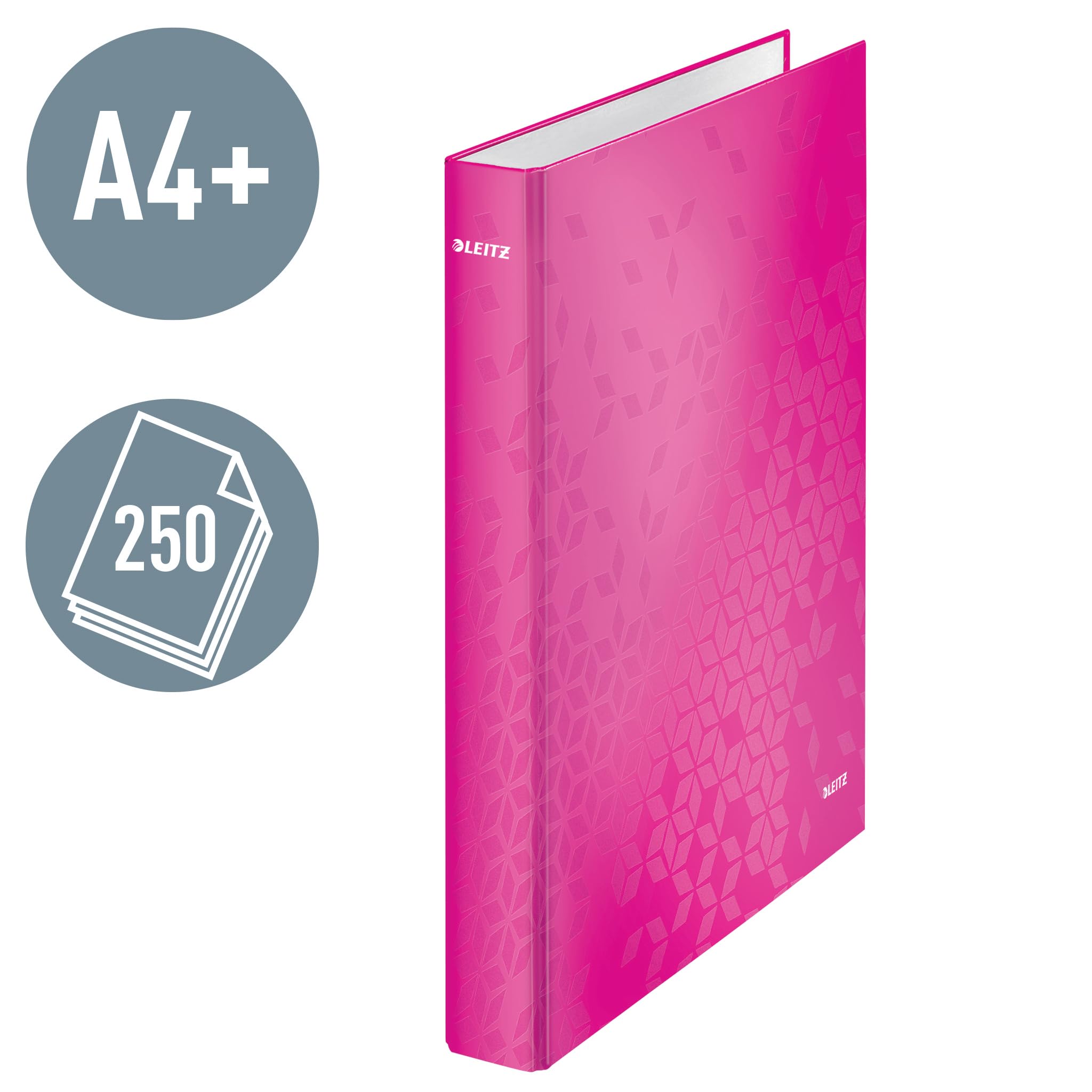 leitz-wow-ringbuch-a4-2-ring-25-mm-pink-metallic image 2