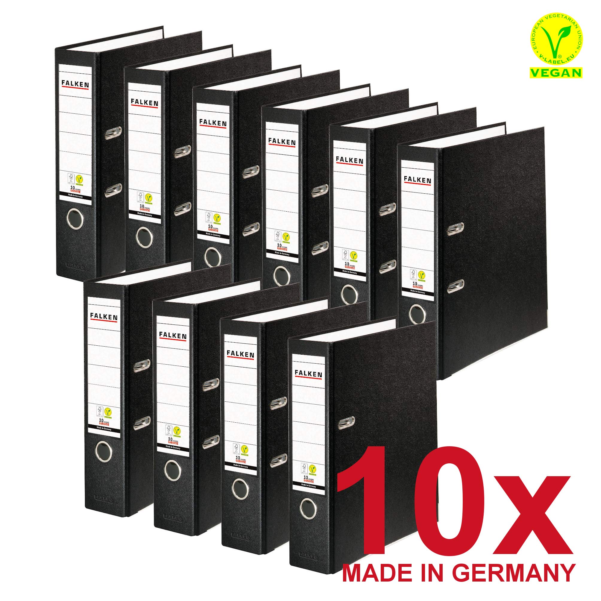 falken-pp-color-kunststoff-ordner-a4-8-cm-schwarz-10er-pack image 2