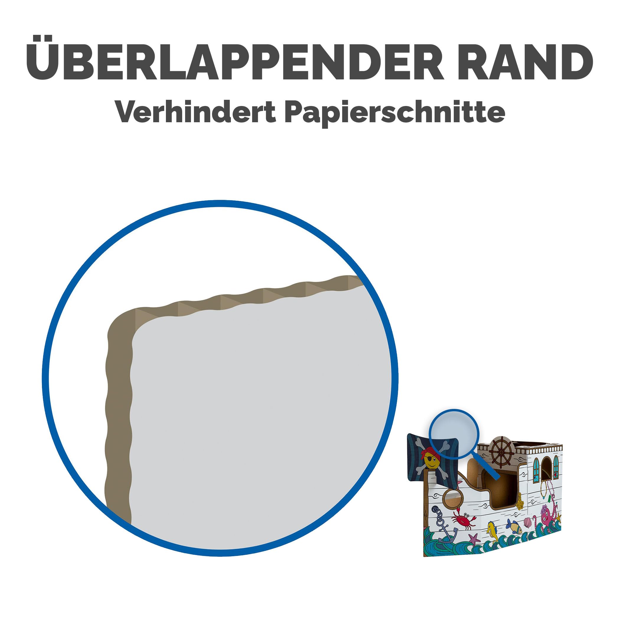 bankers-box-piratenschiff-spielhaus-xl-79-x-135-cm-ausmalbares-papphaus-ab-3-jah image 4