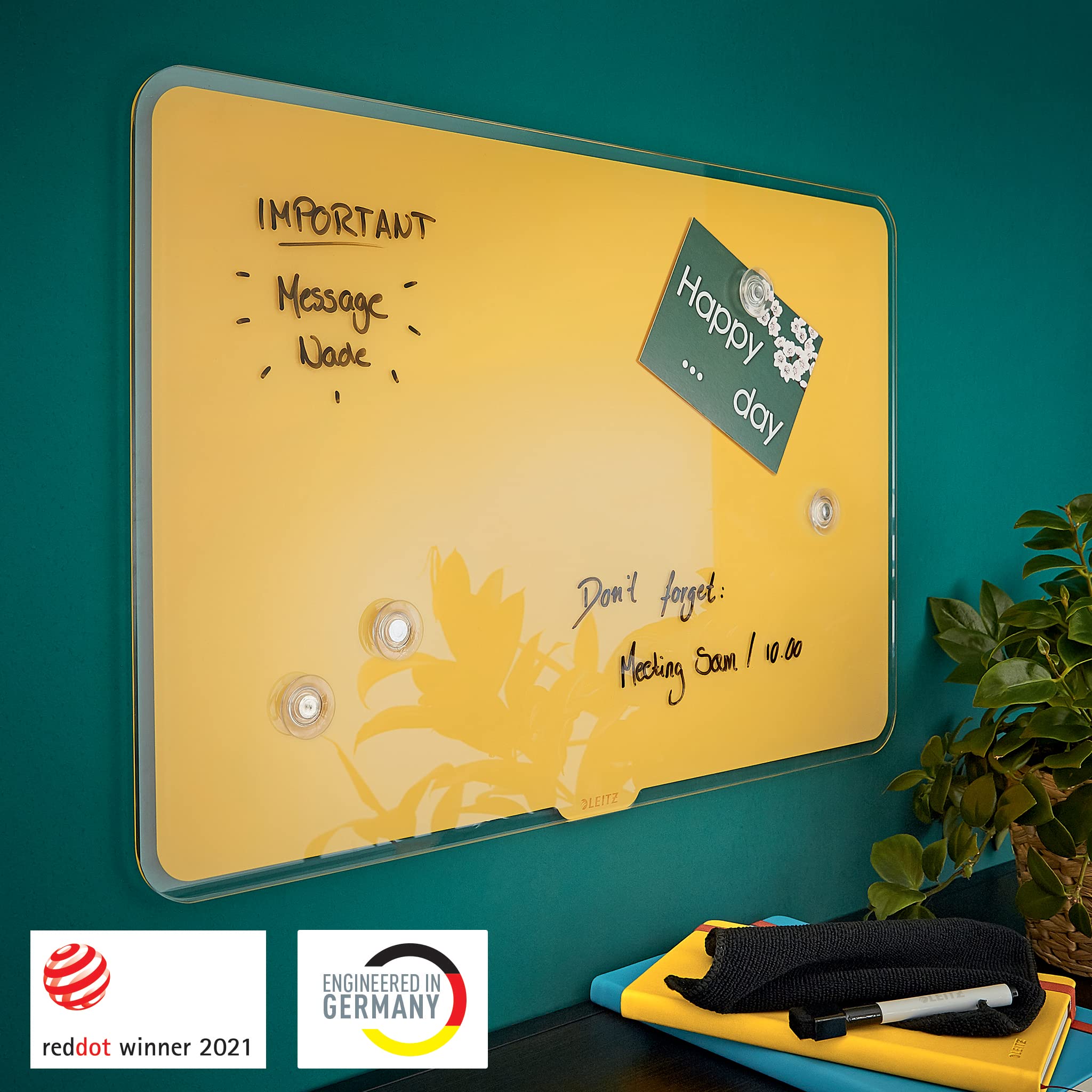 leitz-cosy-glas-whiteboard-800-x-600-mm-warmes-gelb-magnetisch image 3