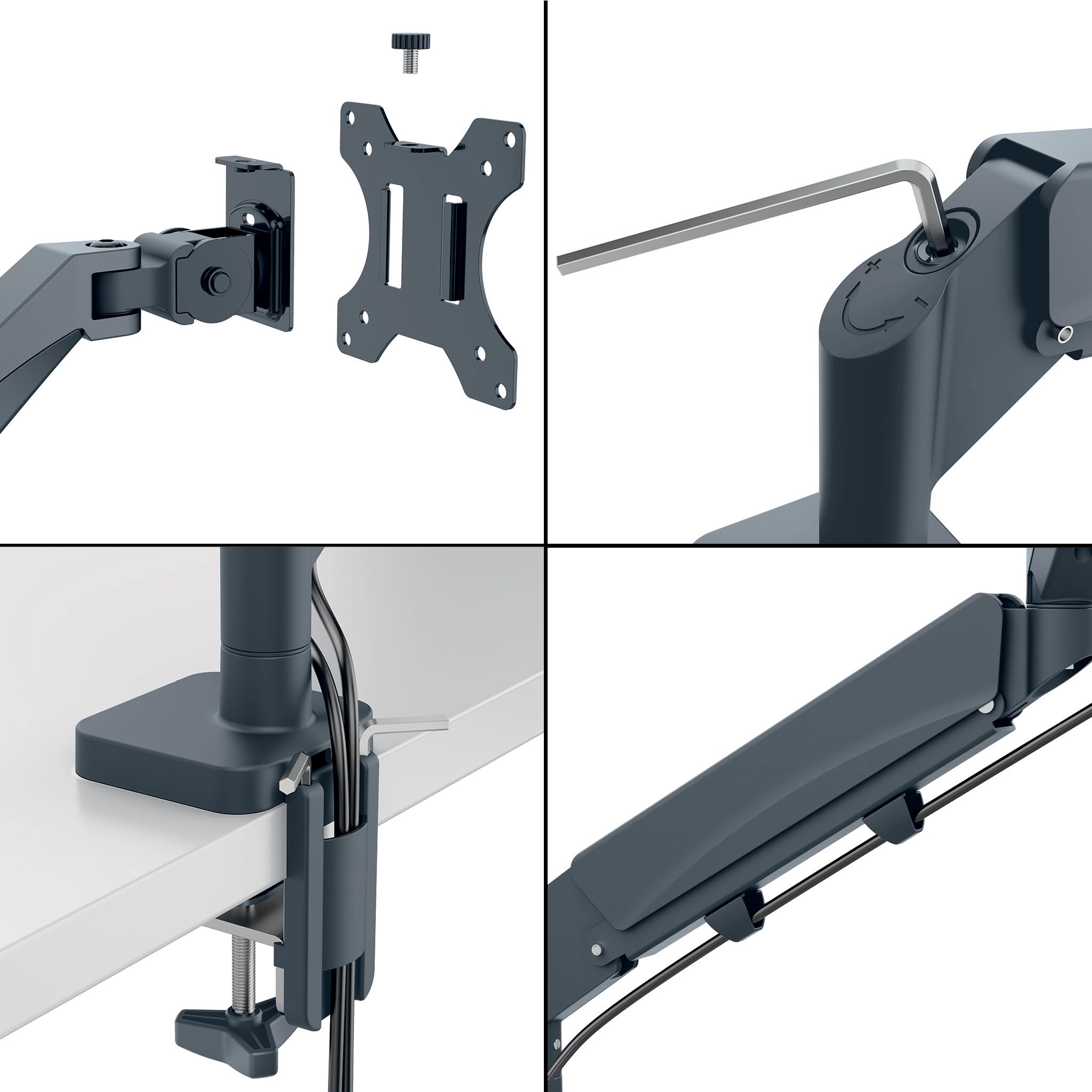 leitz-ergo-doppel-monitor-arm-2x32-zoll-vesa-grau-65370089 image 5