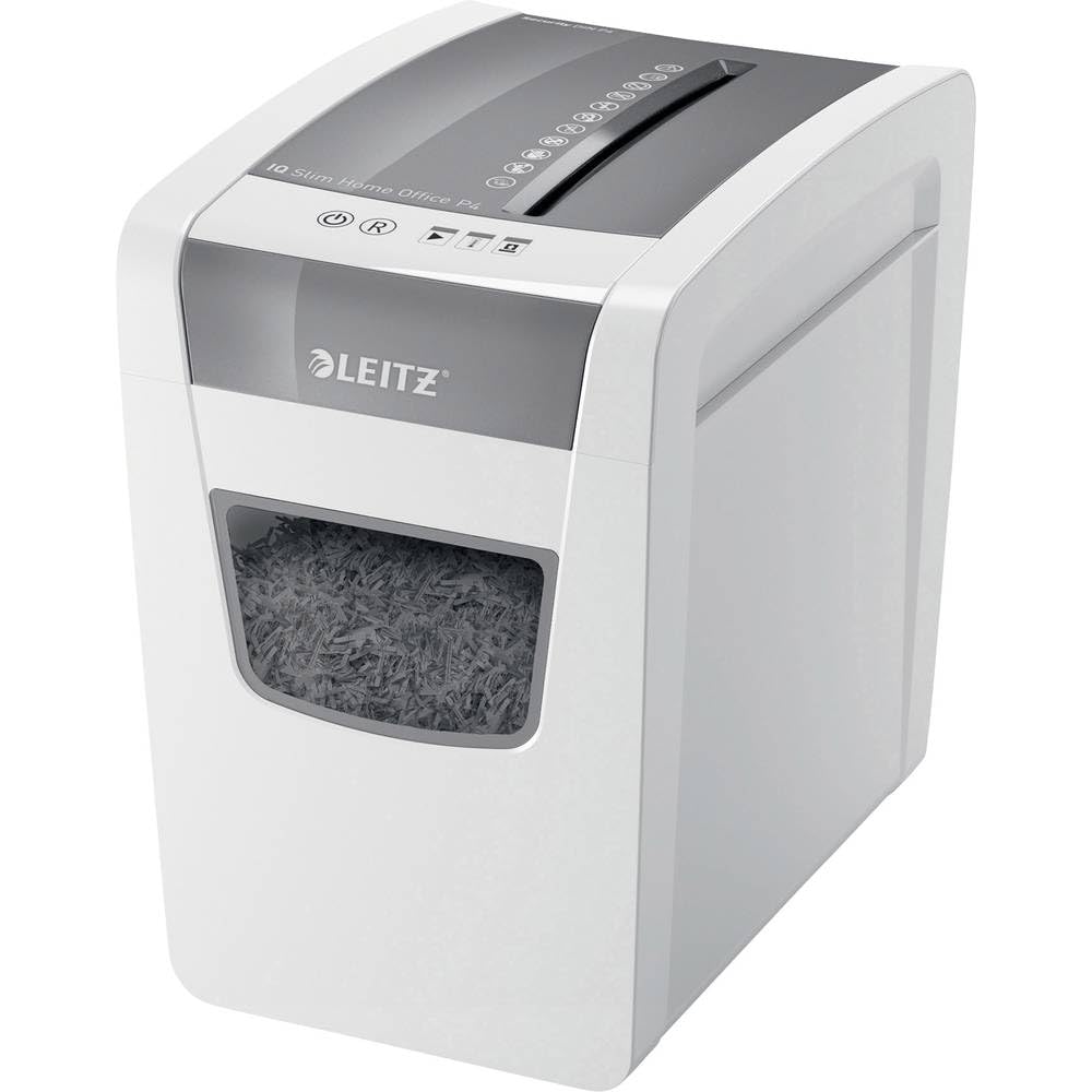 leitz-iq-aktenvernichter-slim-home-office-p4-80010000 image 1