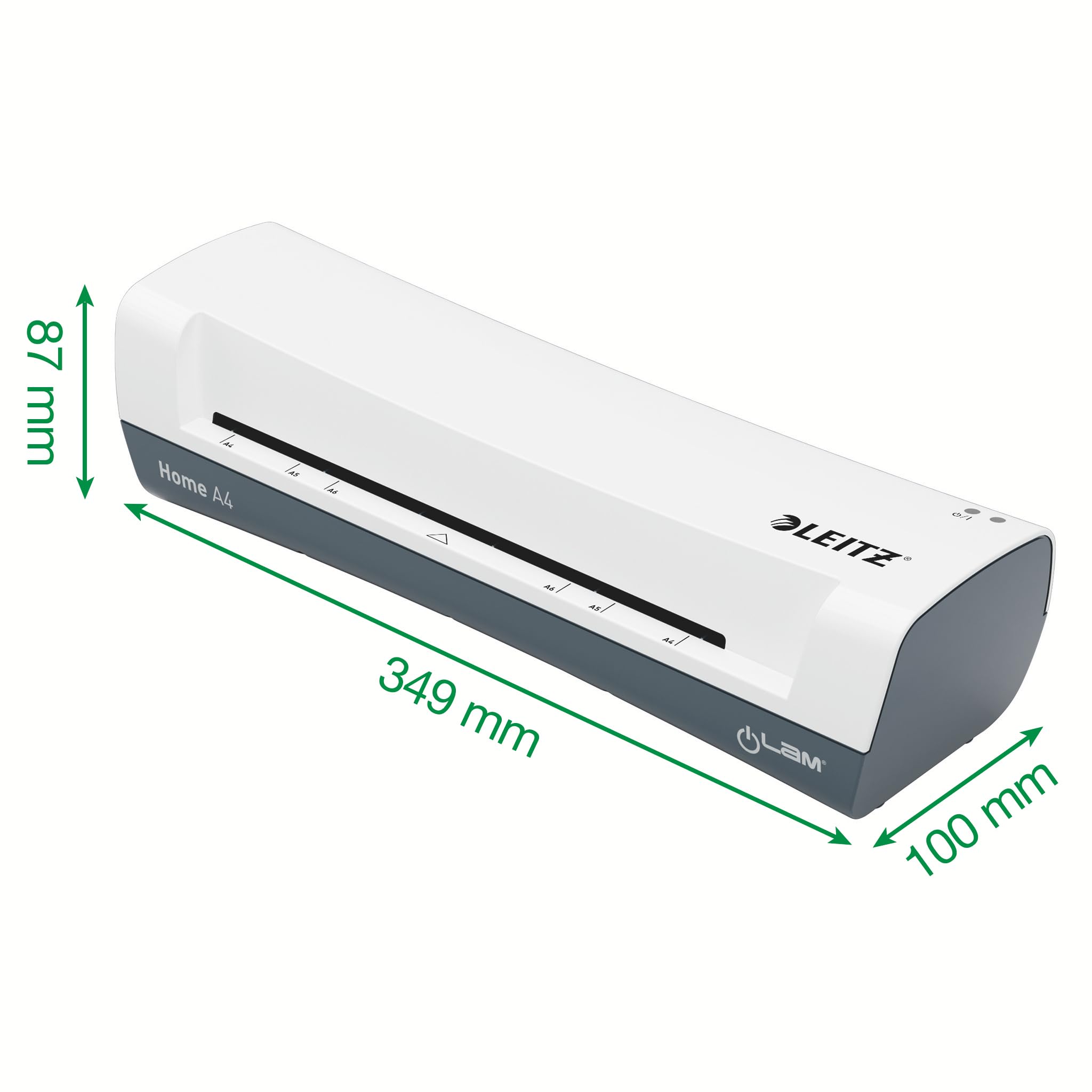 leitz-ilam-home-a4-laminierger-t-set-100x-laminierfolien-a4-80-mic image 4