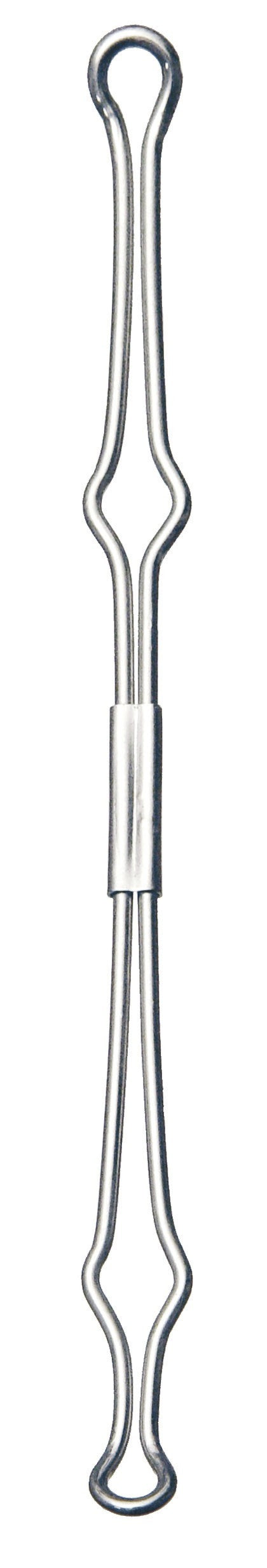 veloflex-veloform-drahtniederhalter-metall-80-mm-100er-pack-silber image 1