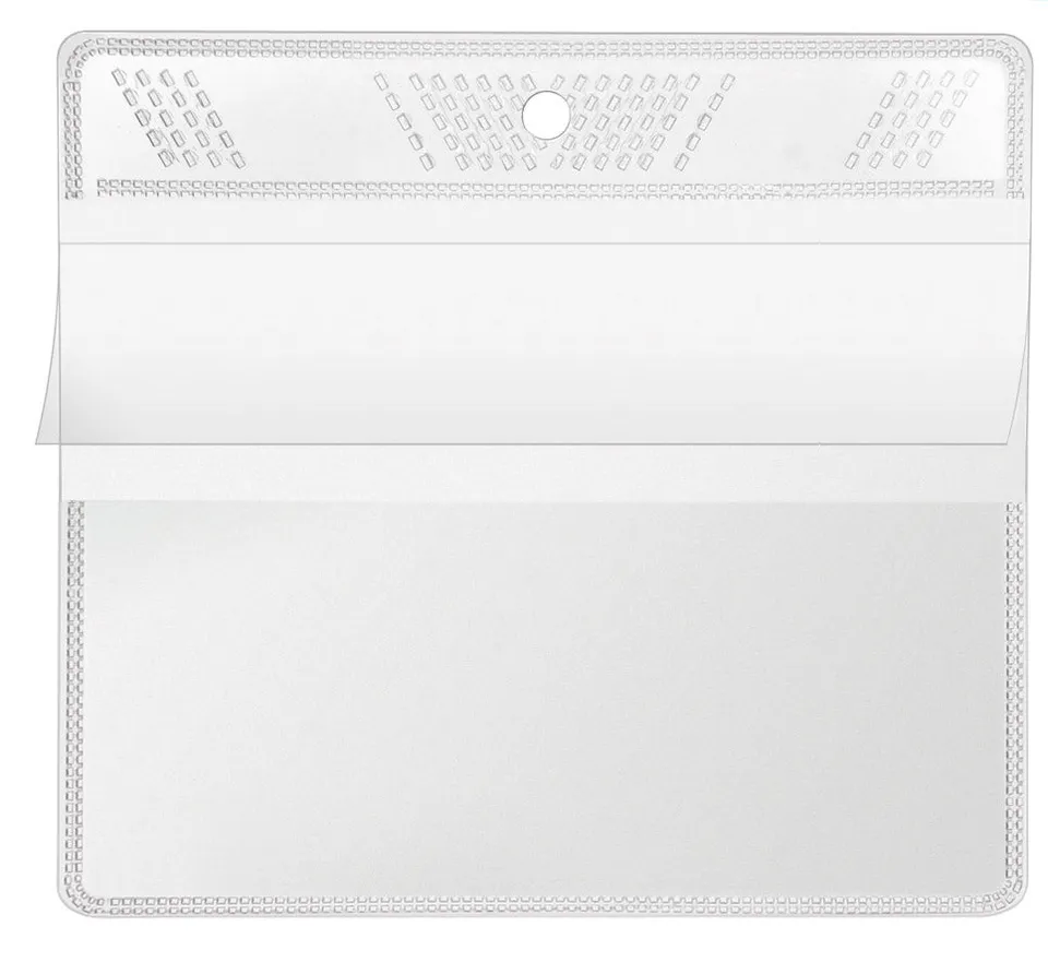 veloflex-sichttasche-din-a7-120x77-mm-pp-140my-glasklar-100er-gro-packung image 1