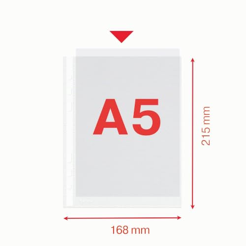 esselte-23782-prospekth-llen-a5-100-st-ck-universal-lochung-matt-0-043-mm-pp image 7