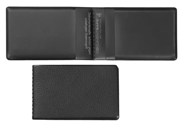 veloflex-document-safe-4-schutzh-lle-rfid-nfc-f-r-4-karten-schwarz image 1