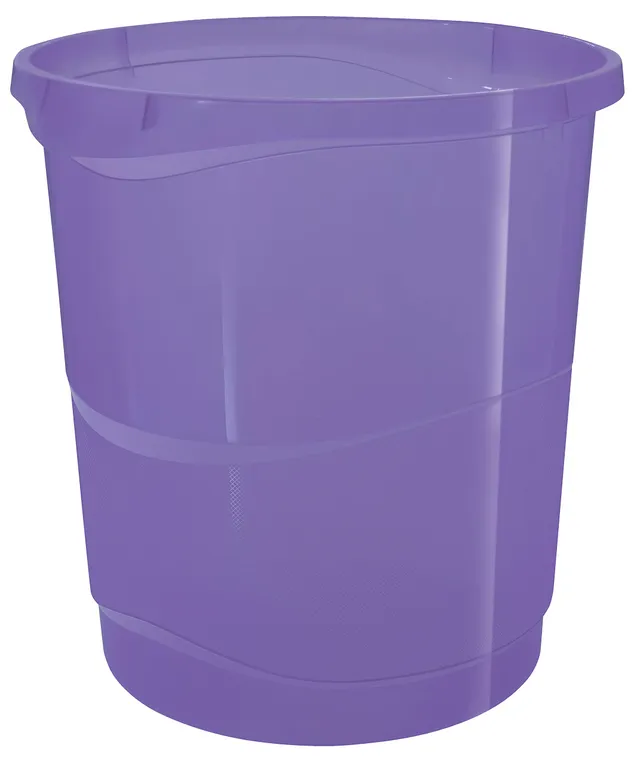 esselte-colour-breeze-papierkorb-14-liter-lavendel-kunststoff-mit-pr-gemuster image 1