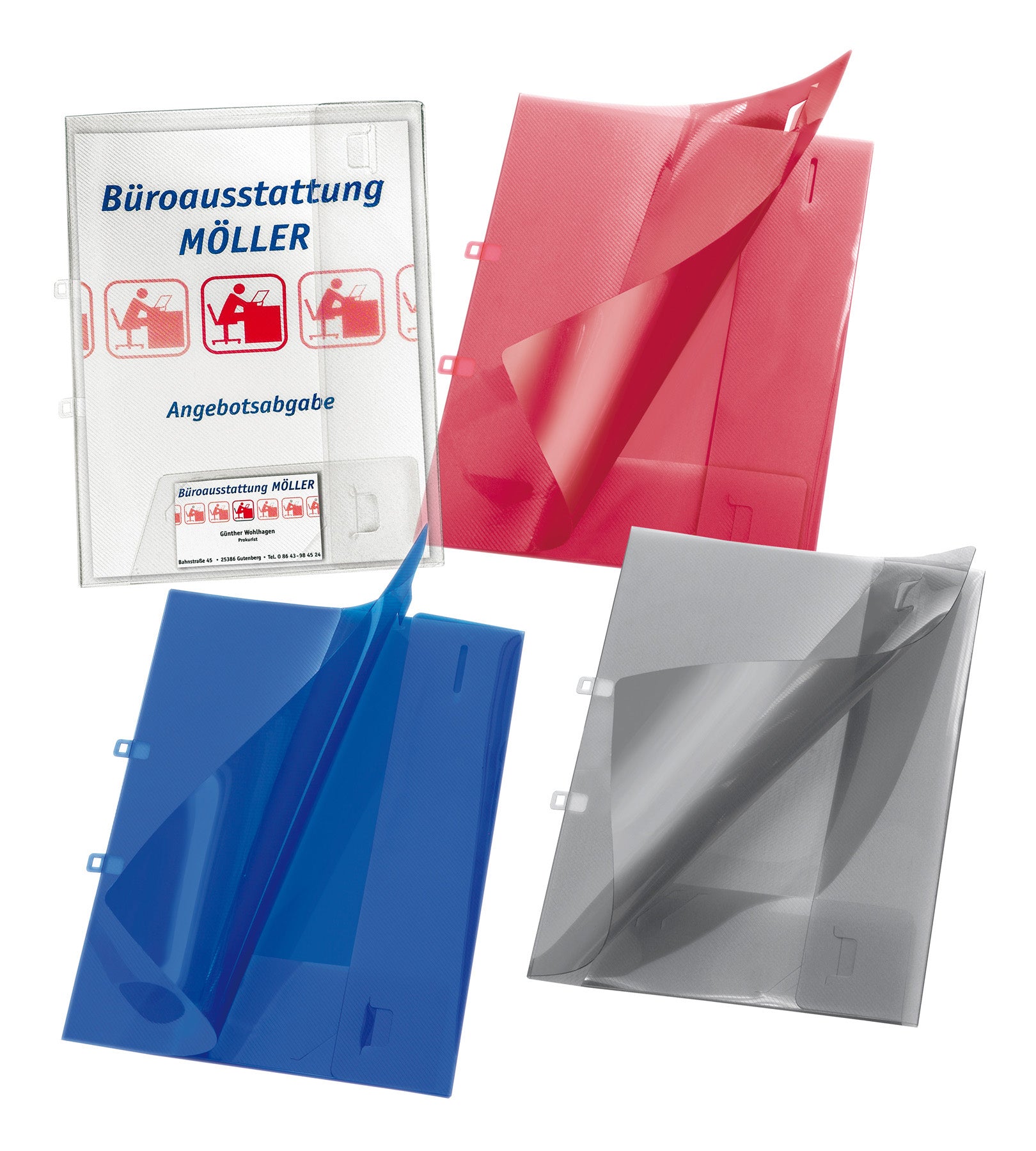 veloflex-angebotsmappe-crystal-din-a4-pp-f-r-ca-40-seiten-transparent image 2